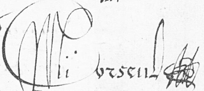 Signature de Michel Corseul Signature de Michel Corseul