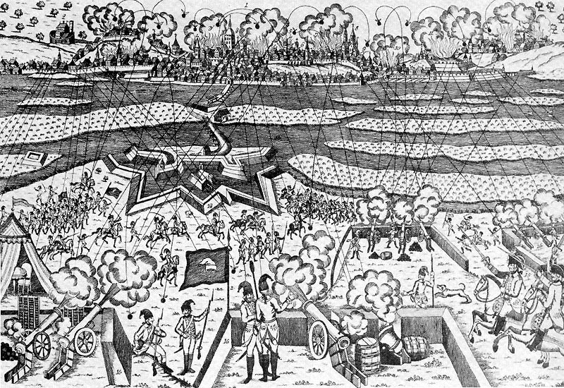 Attaque de Vieux Brisach � la R�volution